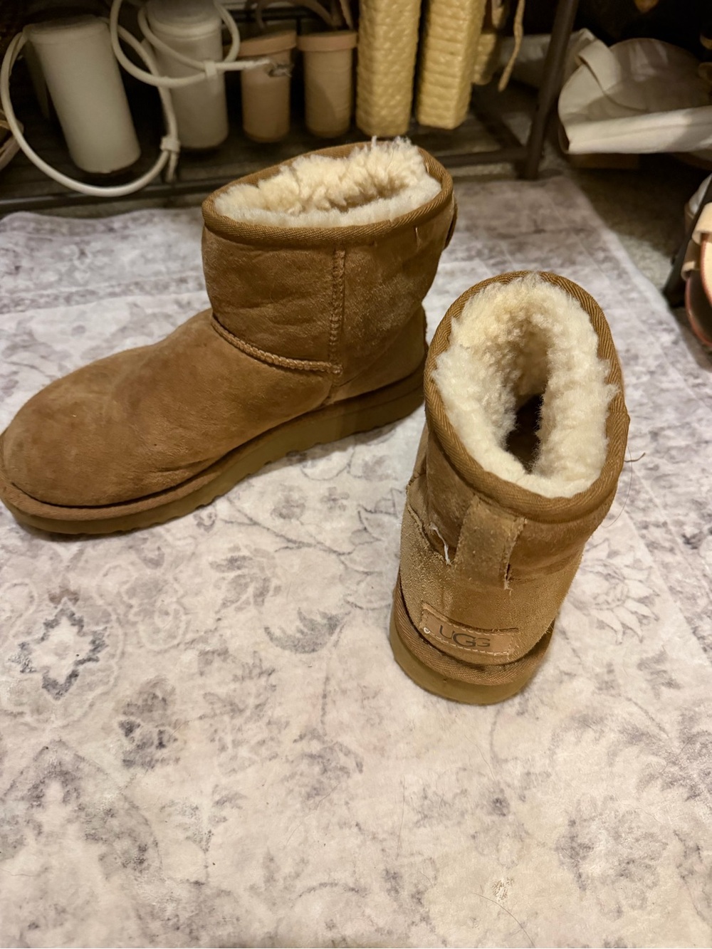 Brown Ugg boots